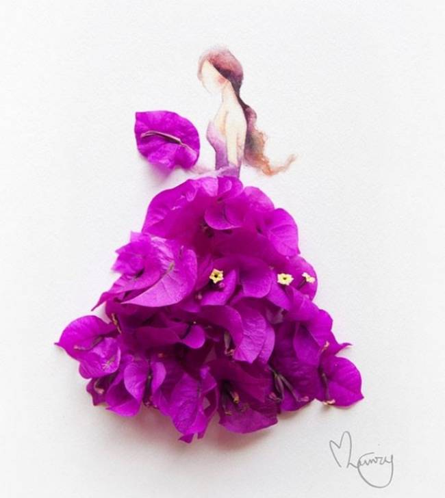 The artist Lim Ji Wei "Limzy" — Watercolor and Flowers